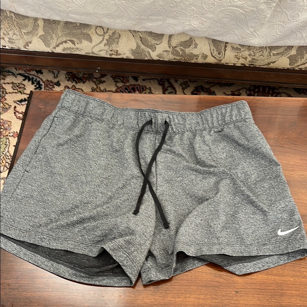 Nike Women's Gray Athletic Shorts
